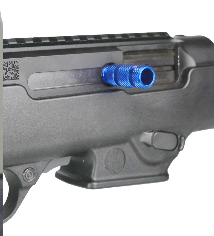 Aluminum Extended Side Handle For Ruger PC, Anodized Blue Finish