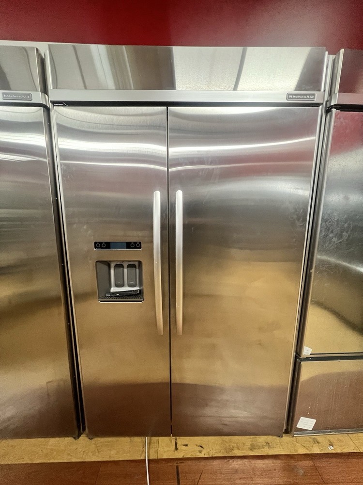 KitchenAid KSSC48QTS 48" Built-In Side by Side Refrigerator