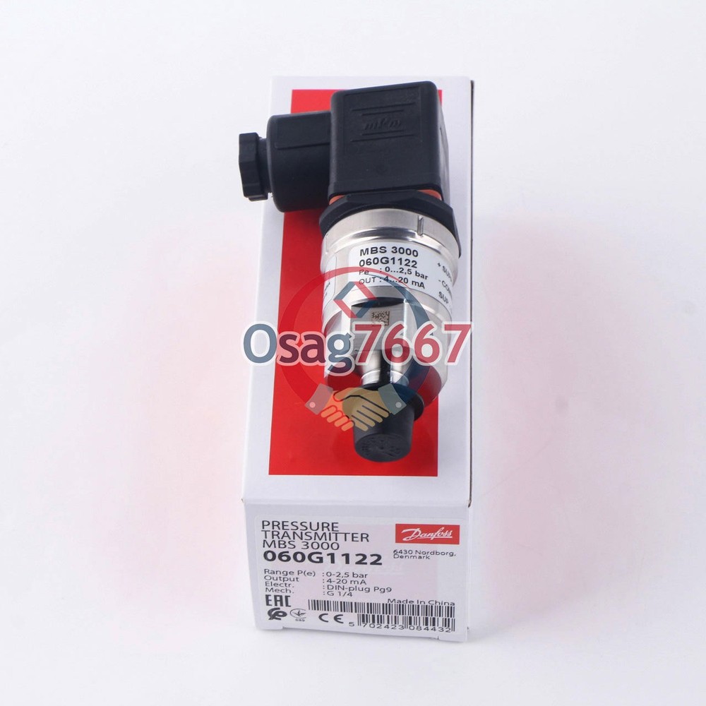 ONE NEW DANFOSS MBS 3000 060G1122 Pressure Transmitter