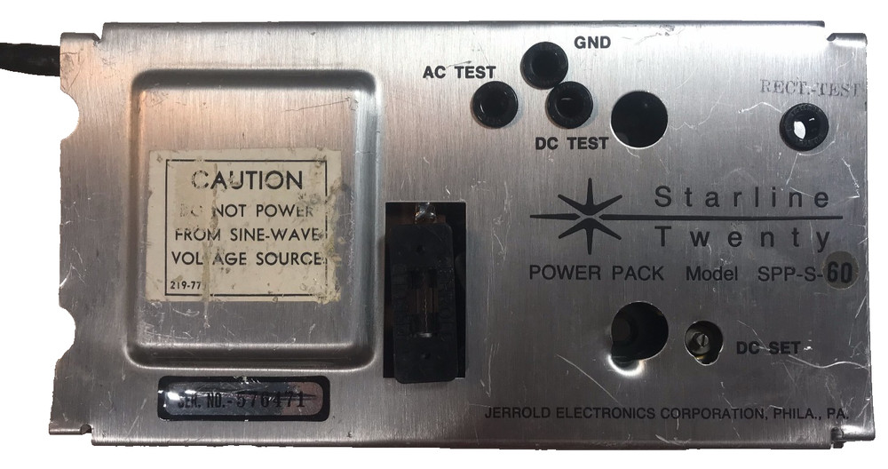 Jerrold SPP-S-60 Power Supply Module