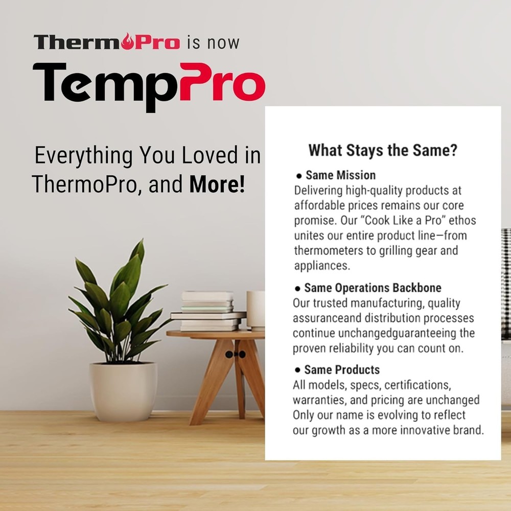 Precise Indoor Outdoor Thermometer with Backlit Display