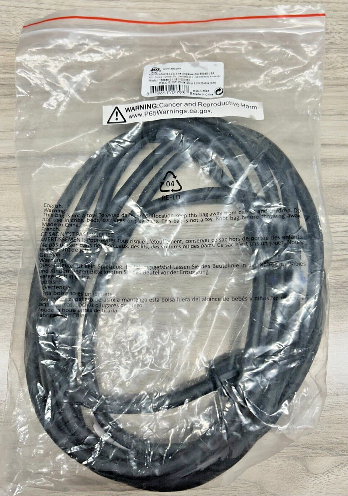 ADJ Pixie Strip 10FT Link Cable for Tri-Color LED Pixie Strips PSLC10