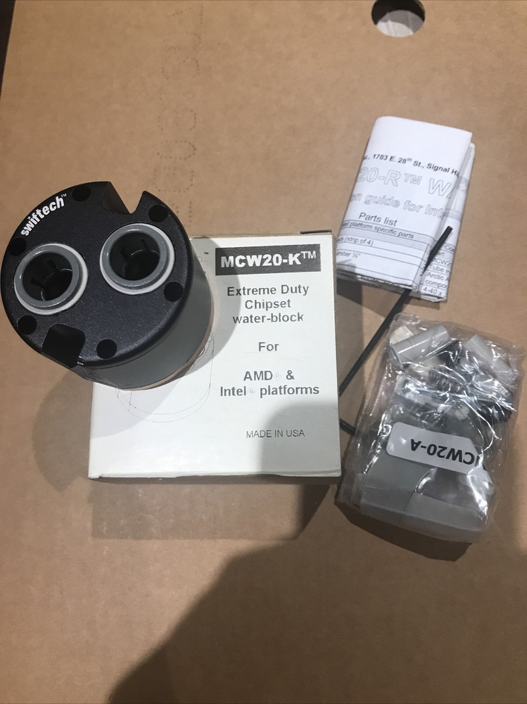 Swiftech MCW20-K Chipset Water Block Cooling