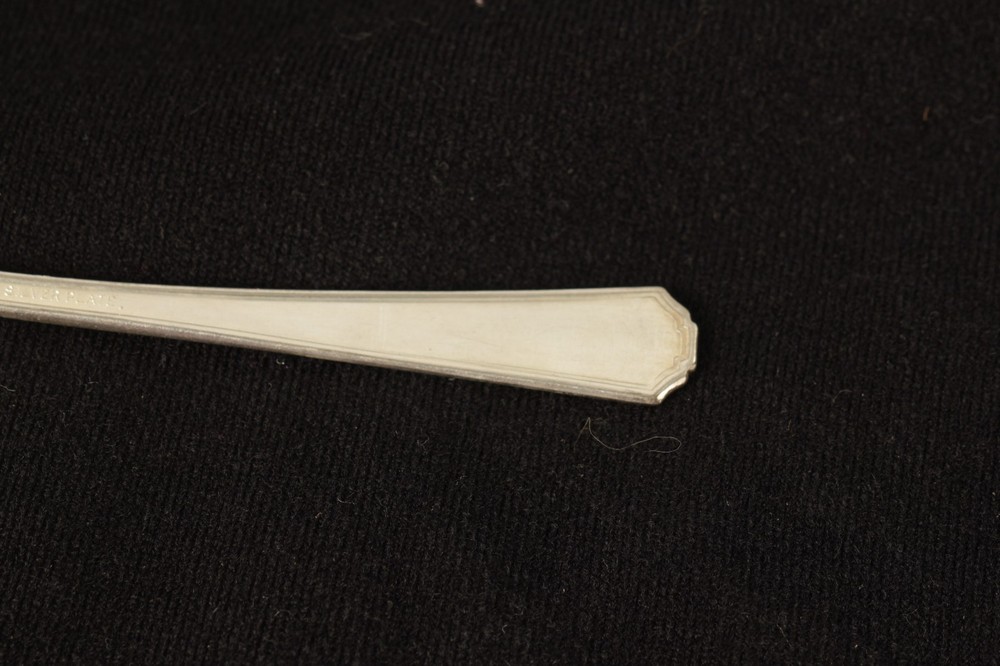 3 Teaspoons Shelton Silverplate Pattern 1935 Very Good Condition