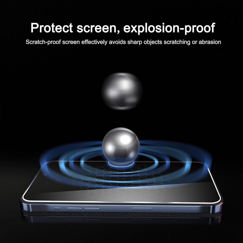 3-PACK For Phone 15 Pro Max Plus Tempered Glass High quality Screen Protector