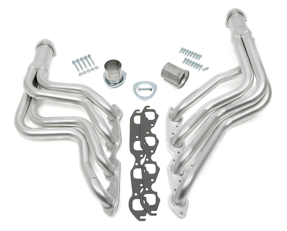 Hedman Hedders 68198 Elite Extreme-Duty Headers, BB Chevy - Ceramic Coated
