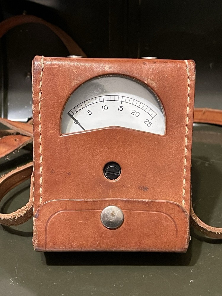Dixson Blasting Galvanometer W-B-411 Clean Terminals & Case EXCELLENT CONDITION
