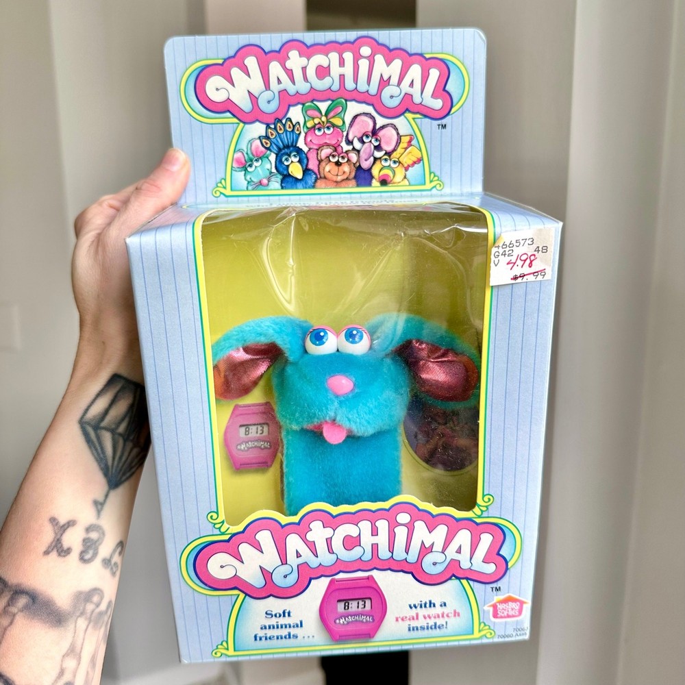 Vintage 1986 Hasbro Bunny Watchimal