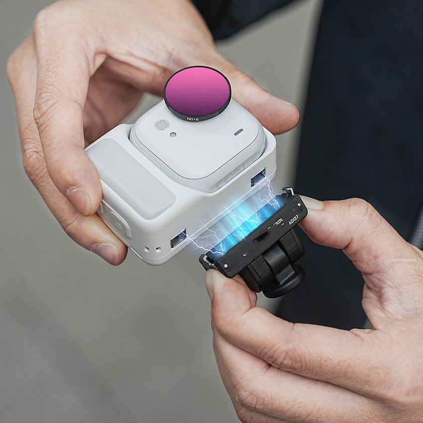 Camera Adjustable Magnetic Quick-Release Adapter Base For Insta360 GO Ultra