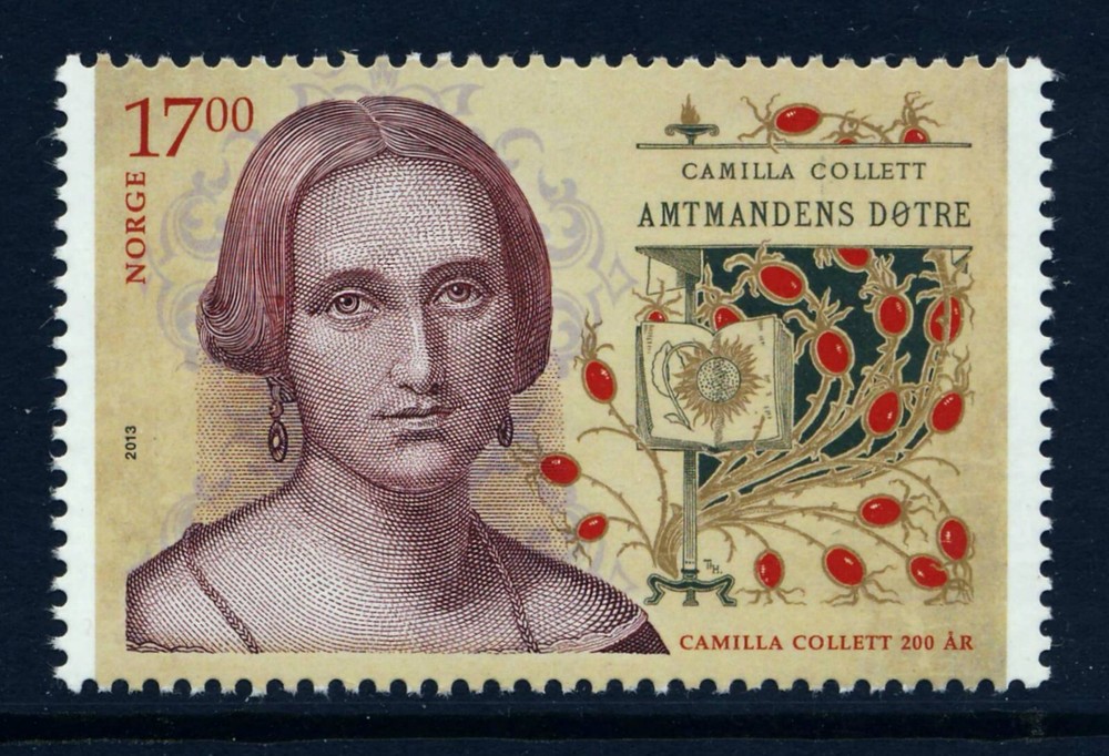 NORWAY . 2013 Camilla Collett (1715) . Mint Never Hinged