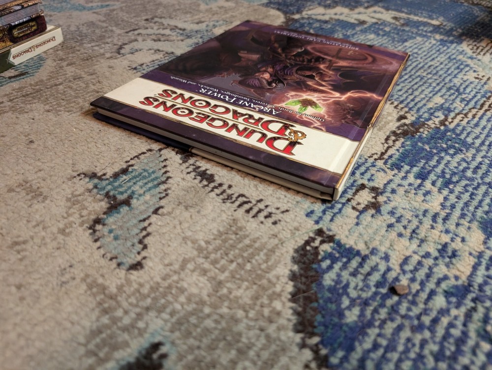 D&D - Arcane Power Dungeons & Dragons 4E Scorcerers Swordmages Warlocks Wizards