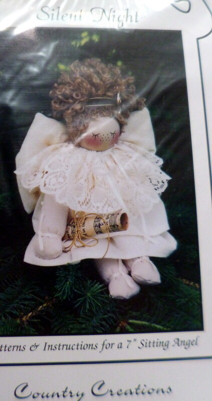 *GREAT VTG ANGEL DOLL SEWING PATTERN UNCUT