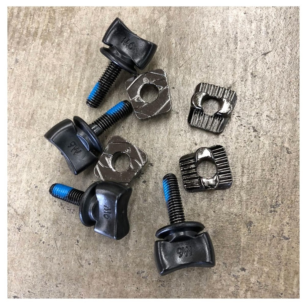 Hyperlite M6 Thumb Screw Hardware Kit (53920830) One Size, Black