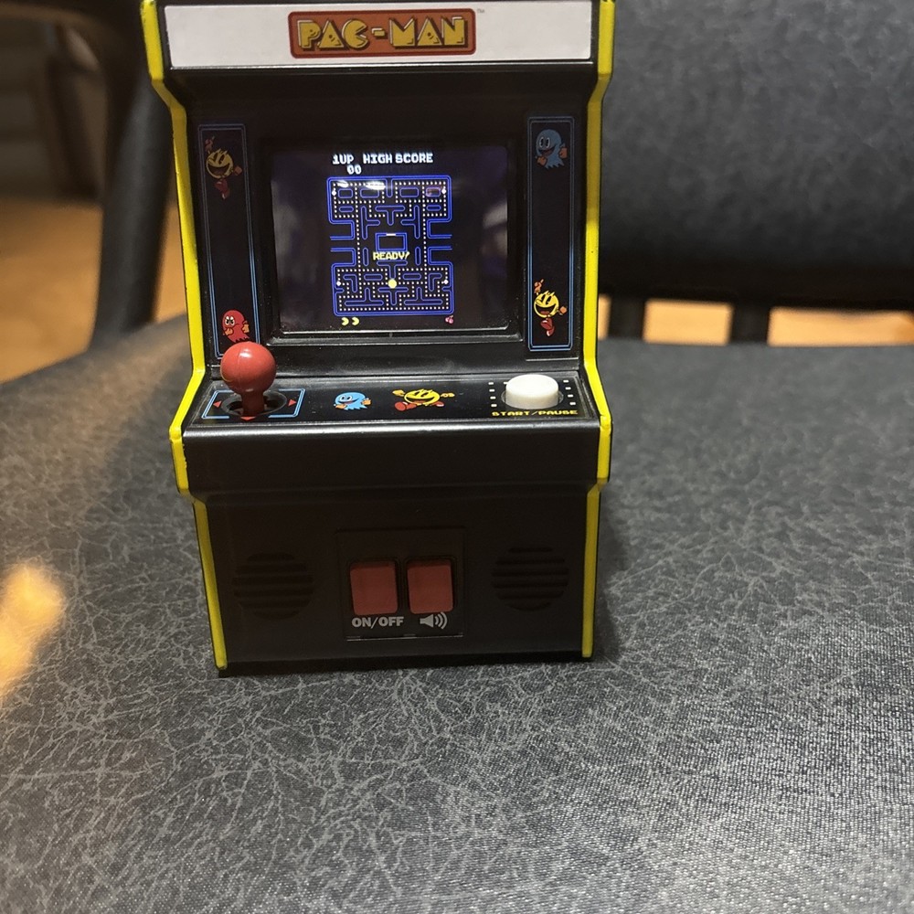 🕹️ Pac-Man (Works) + Dig Dug Mini Arcade Lot – Basic Fun 2018/2019