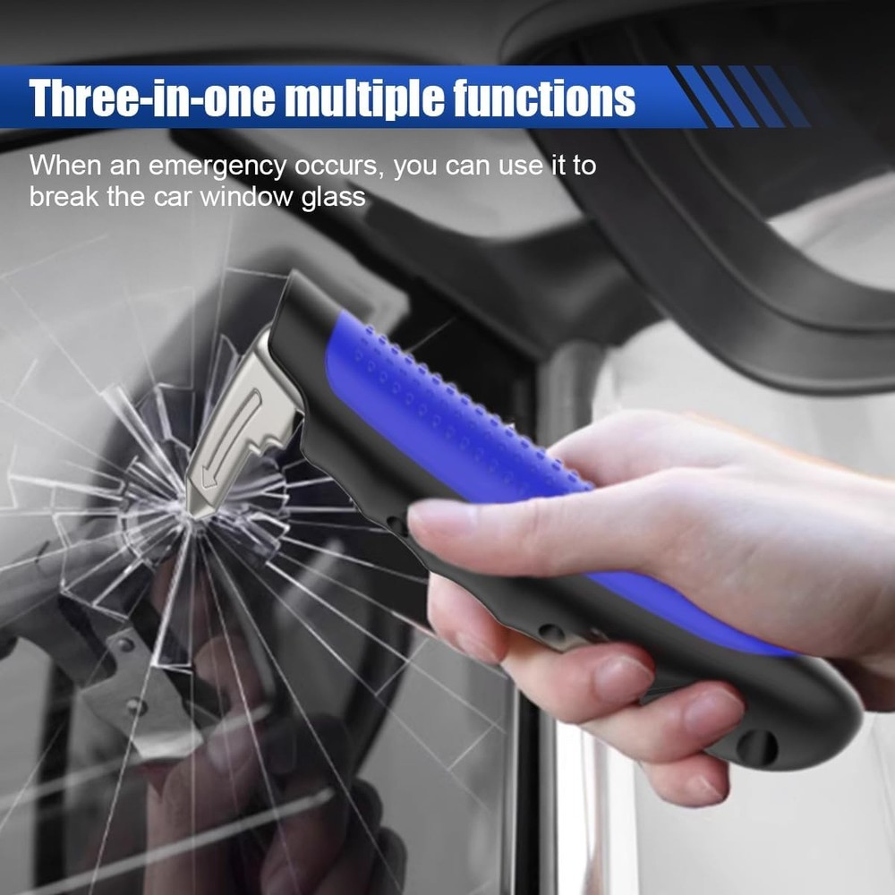 Car Handle Assist, Multifunction Auto Door Assist, Elderly & H Size: Blue 1 PC