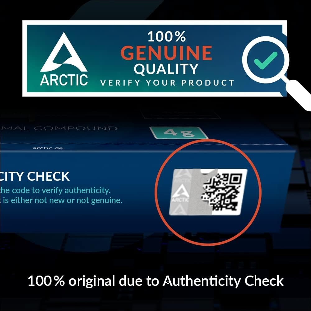 ARCTIC MX-6 (4 g) - Ultimate Performance Thermal Paste for CPU, Consoles,