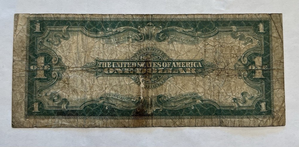 1923 $1 Large Size Silver Certificate Circulated Note Nice Condition!