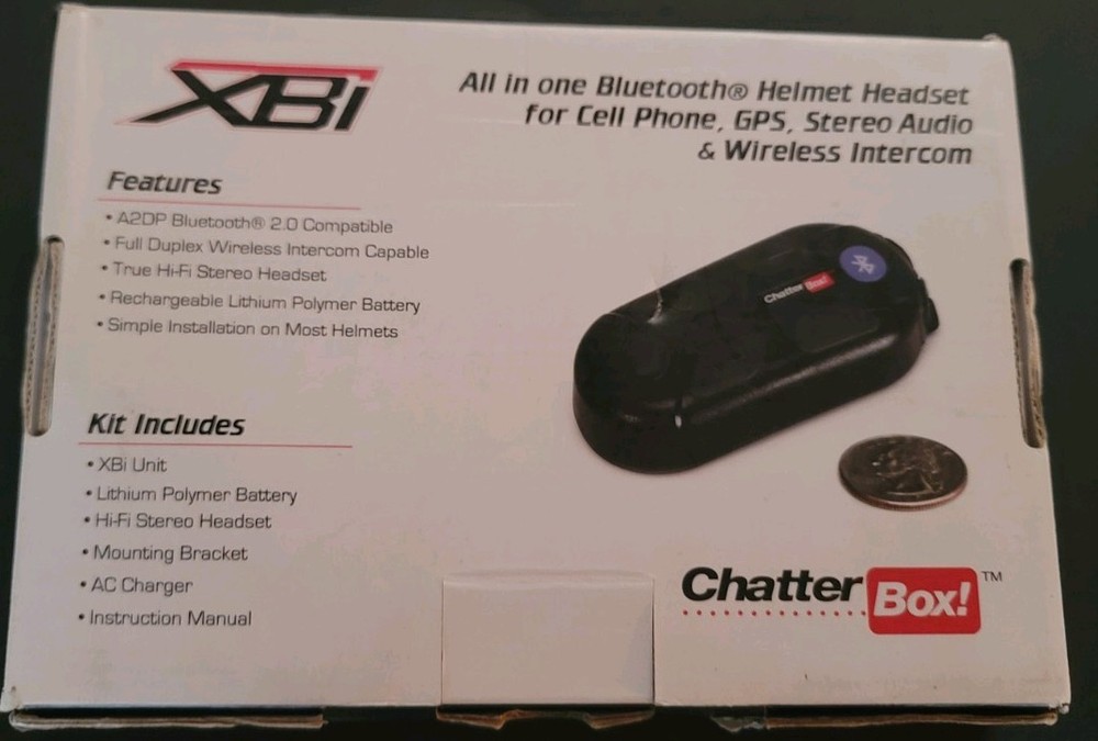 ChatterBox XBi Bluetooth wireless communication device.