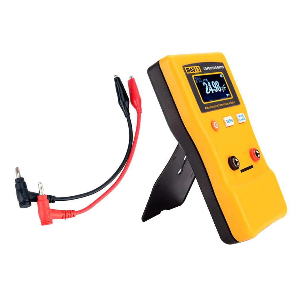 Handheld M6013 Capacitor Meter Auto Rang Measuring Capacitance Tester Tool