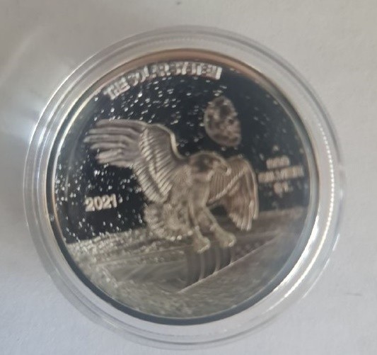2021 1 oz Silver Coin - Solar System - Jupiter - Domed