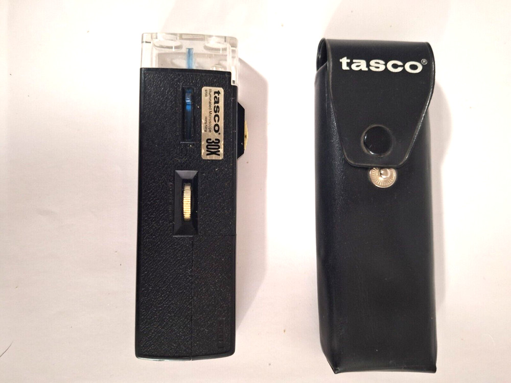 Tasco 9700 Illuminated Microscope 30X with case