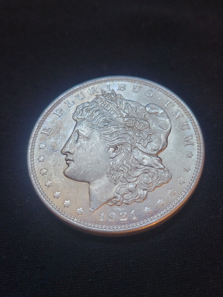 1921-P Morgan Silver $1 Dollar - (Gem)