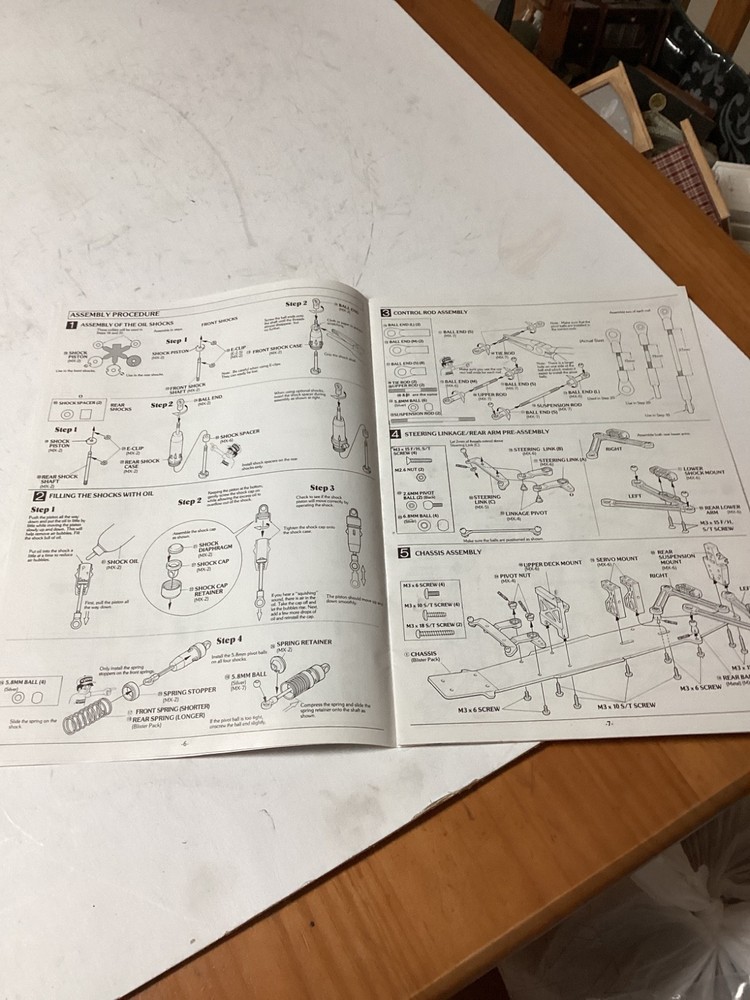 VINTAGE KYOSHO MAXXUM MANUAL