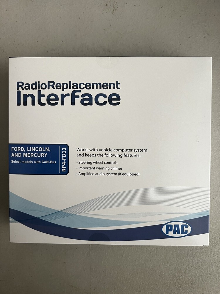 PAC RP4-FD11 Interface for Select 2005+ Ford Vehicles
