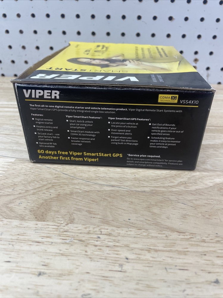 VIPER Smart Start VSS4X10 Remote Starter kit