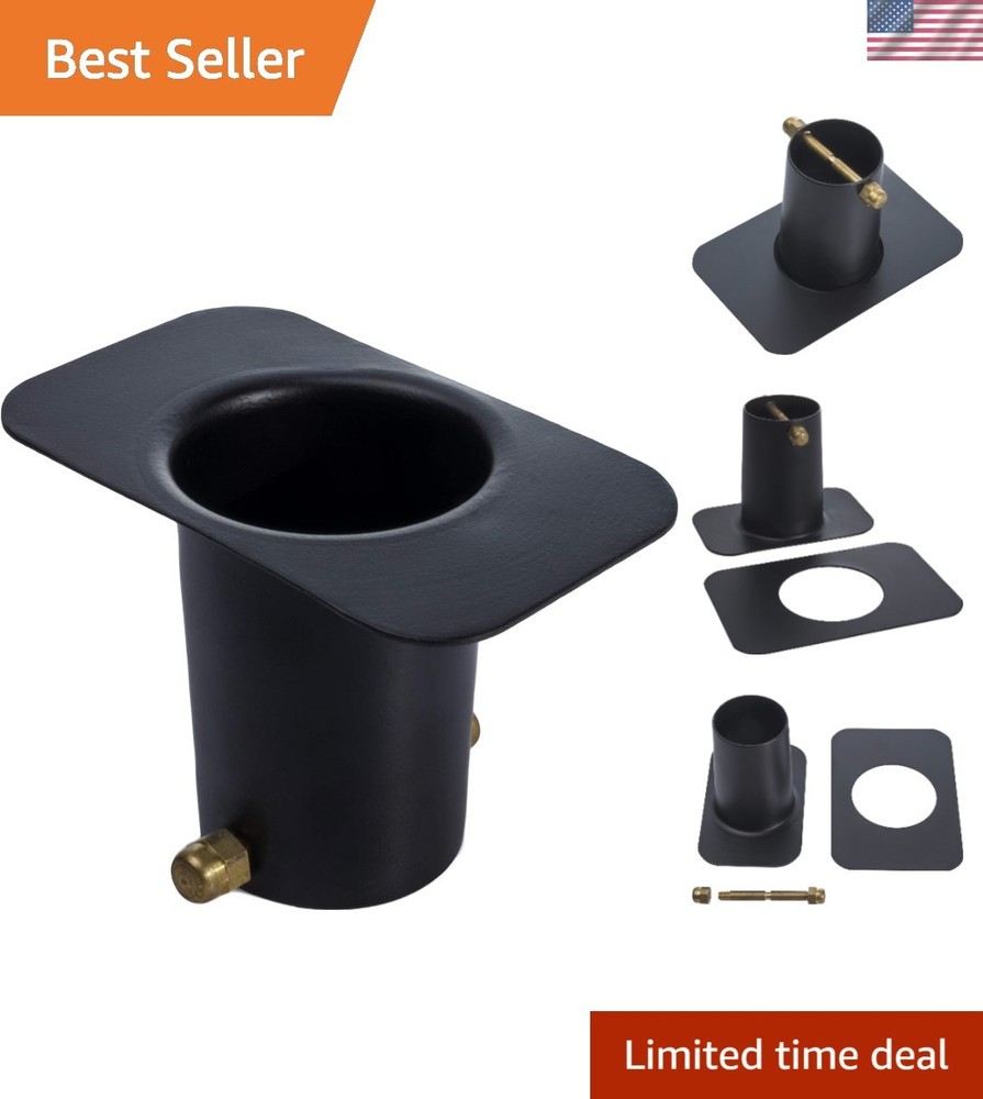 Versatile Rain Chain Gutter Adapter - Easy Installation & Rust-Proof Design