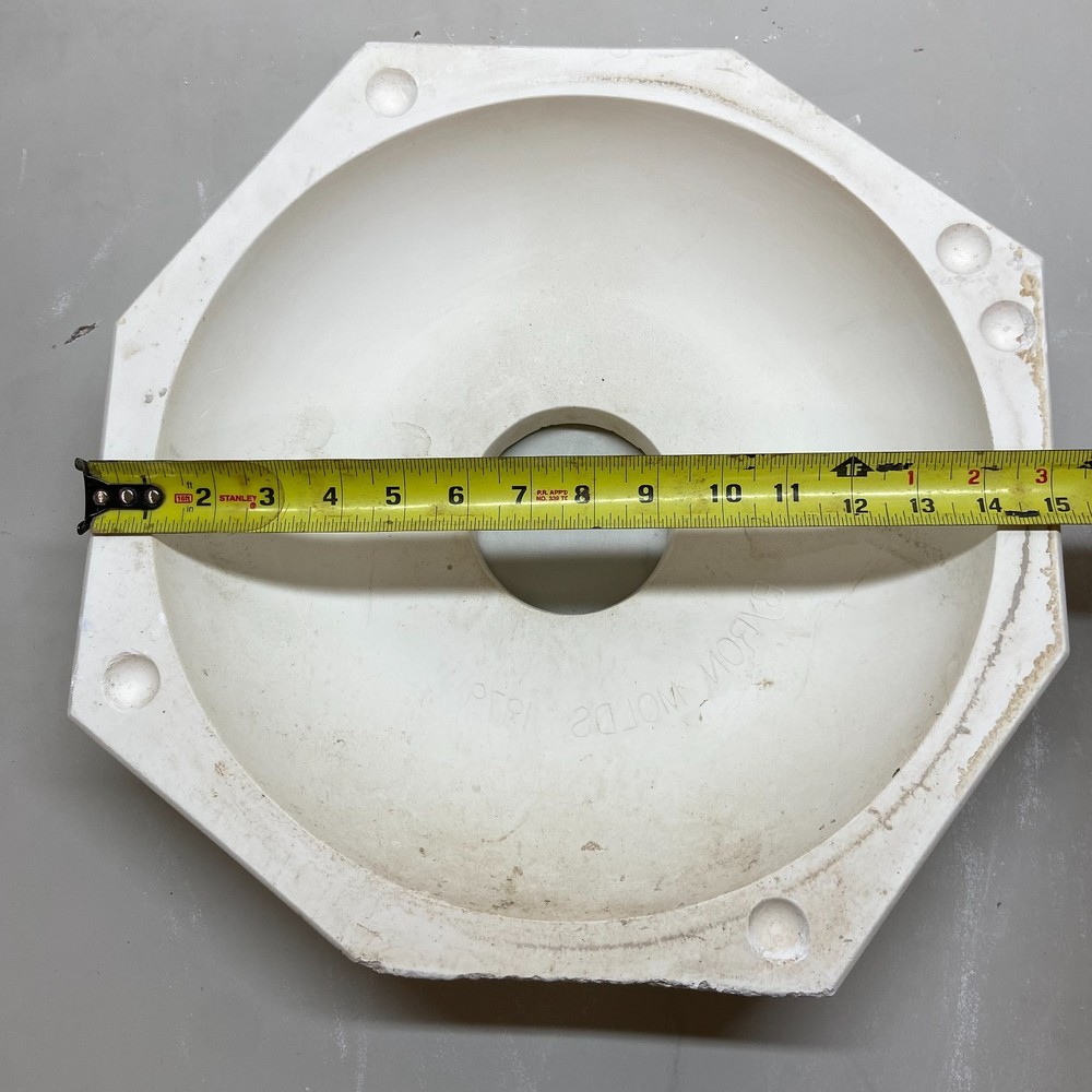 Ceramic Slip Casting Mold Clock Byron #B316