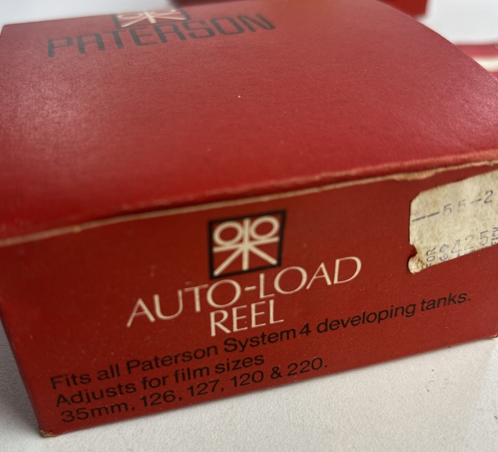 Paterson Auto Load Adjustable Reel for Super System 4 Tanks