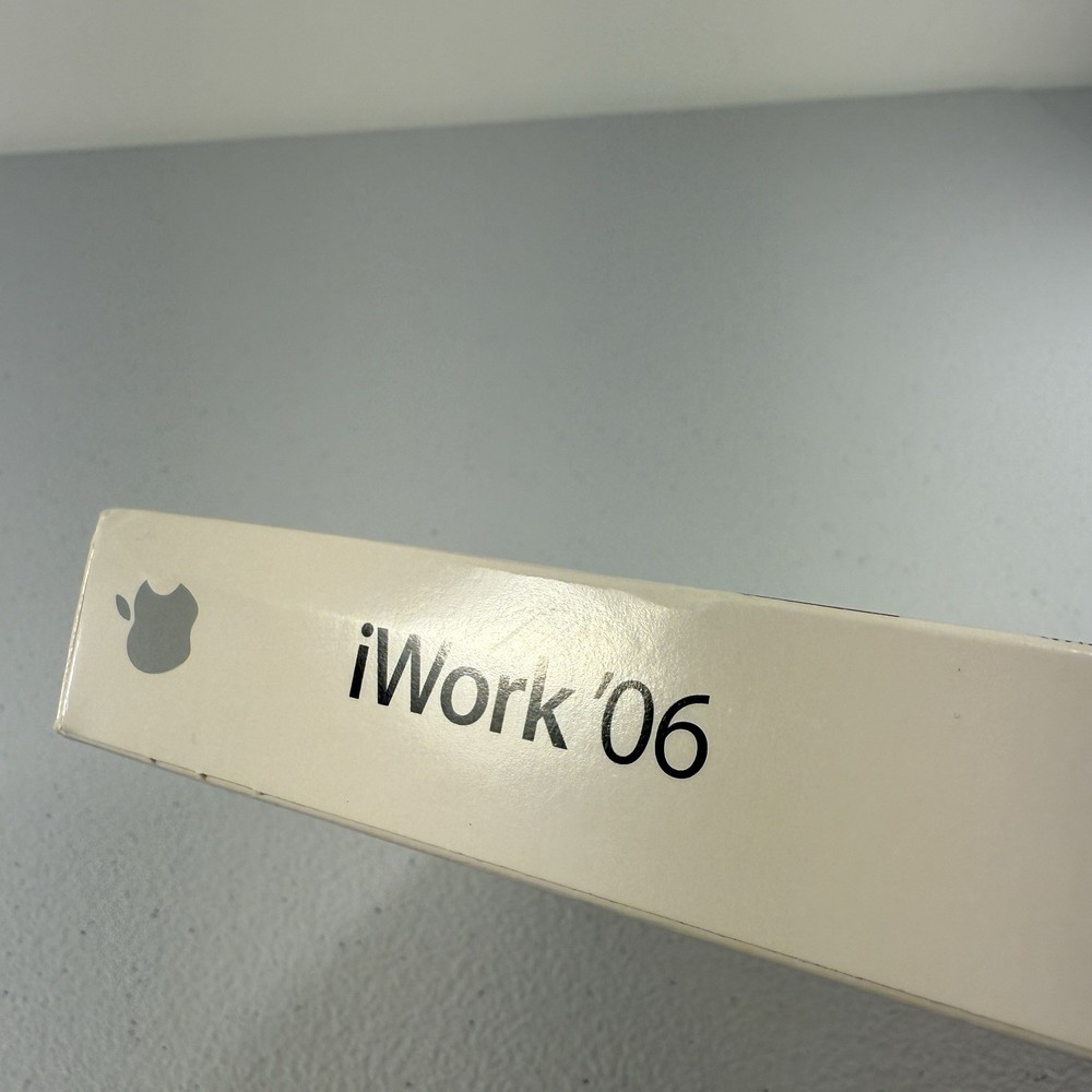 Apple iWork '06 Mac MA222Z/A With Manual & Key Code