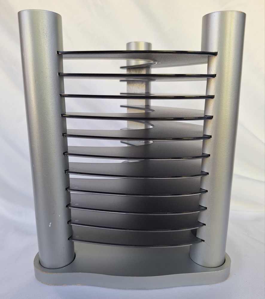 CD Storage Rack For Desktop Holds 10