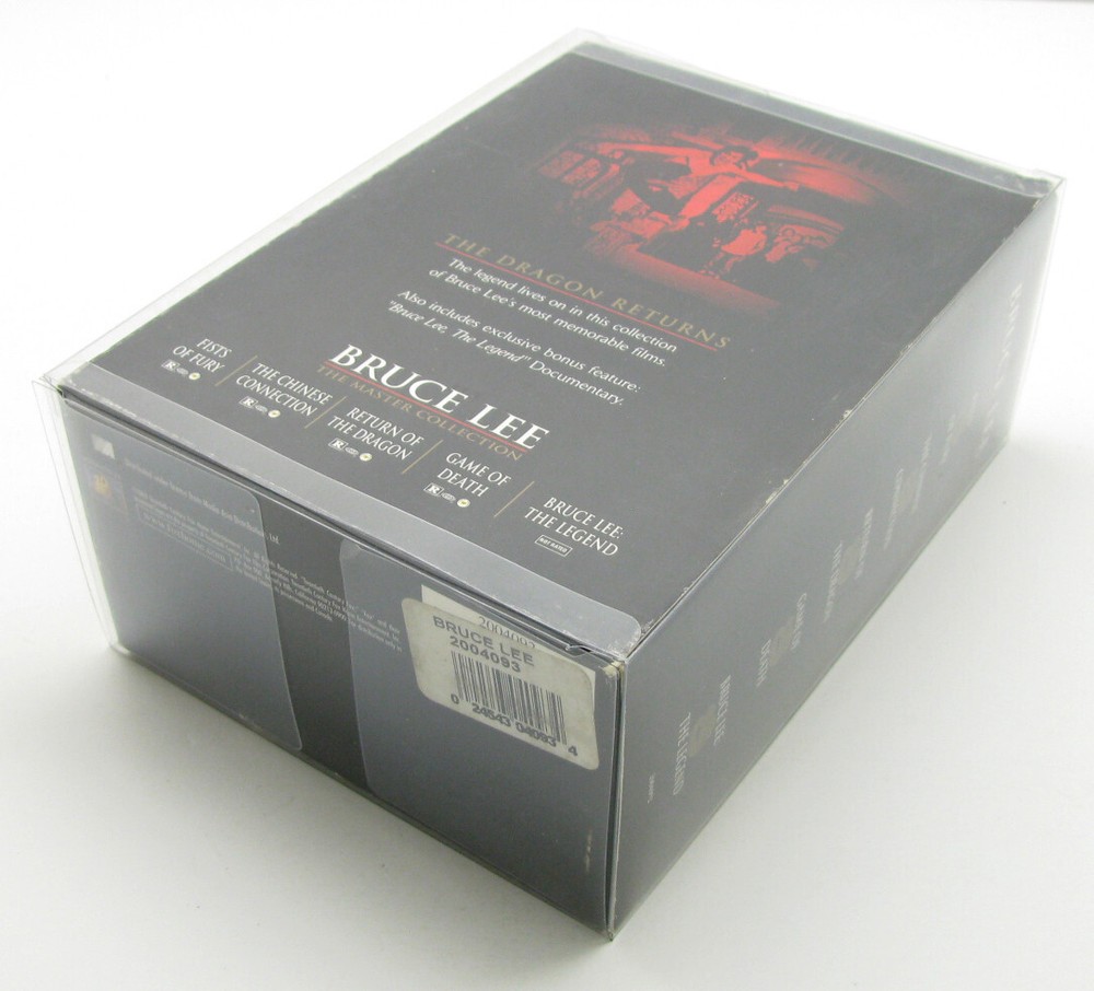 50x DVD OVERSIZED BOX SET (SIZE DVO H) - CLEAR PLASTIC PROTECTIVE BOX PROTECTOR