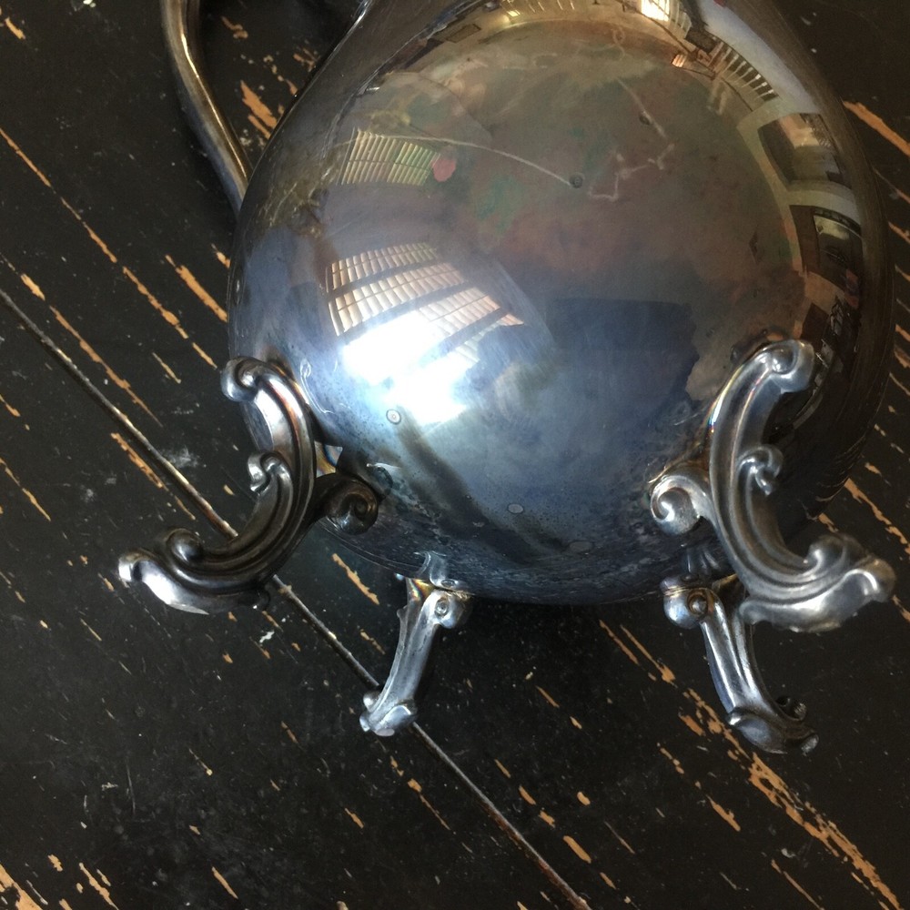 Silver Plated Water Pitcher with Ice Catcher Pre-owned