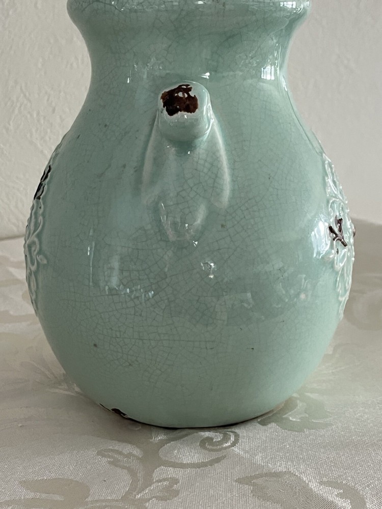 1970’s Orejon Turquoise Table Vase