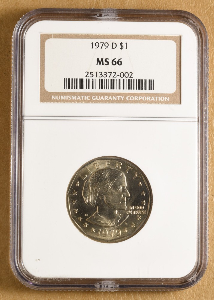 1979 D Susan B Anthony Dollar NGC MS66