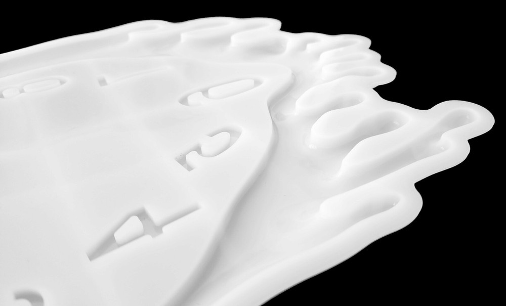 Melting CLOCK Silicone Mold AU