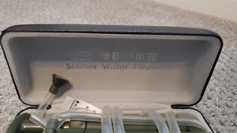Pure Easy Soldier Water Filter Purifier Kit