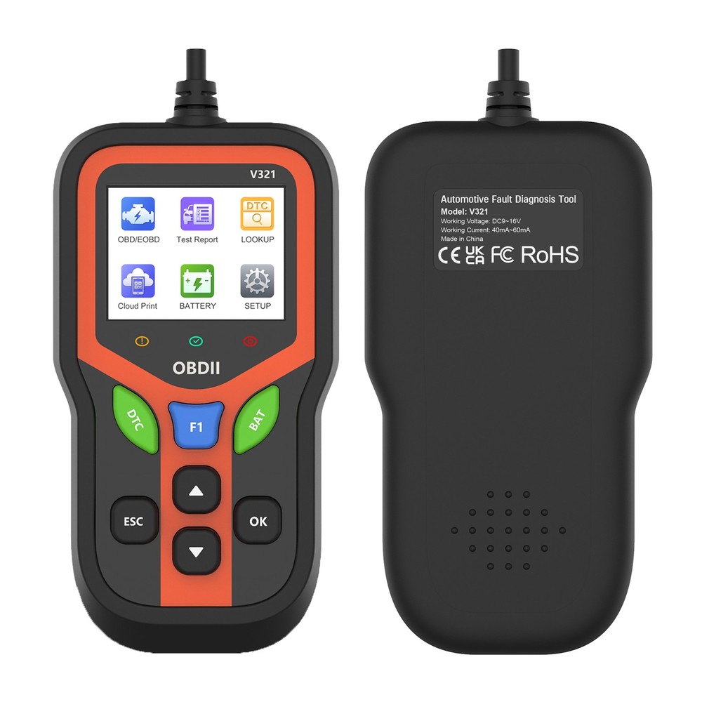 🔥SALE OBD2 Car Scanner Diagnostic Tool Code Reader Battery EVAP O2 Sensor Test