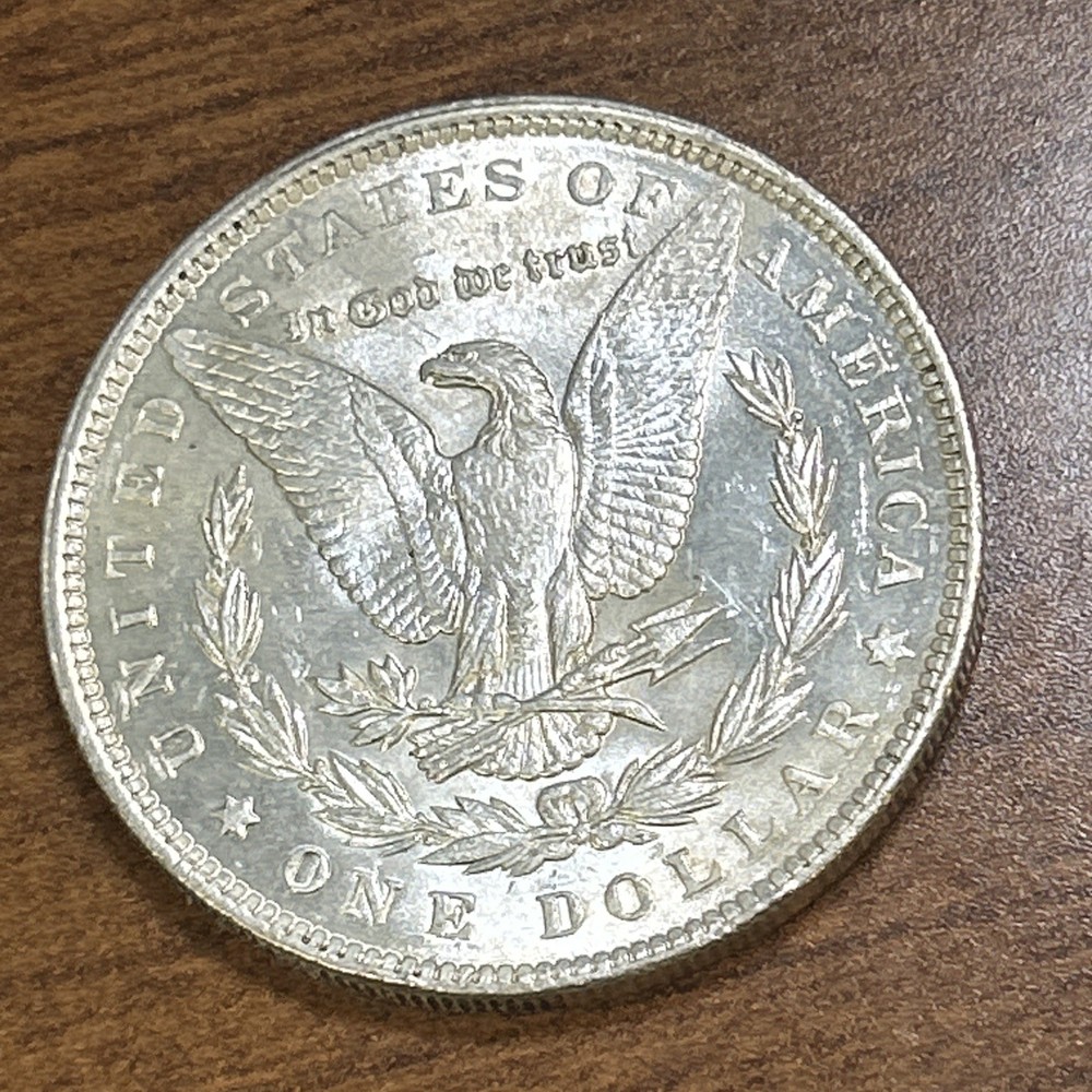 1891 $1 Morgan Silver Dollar Choice BU Uncirculated