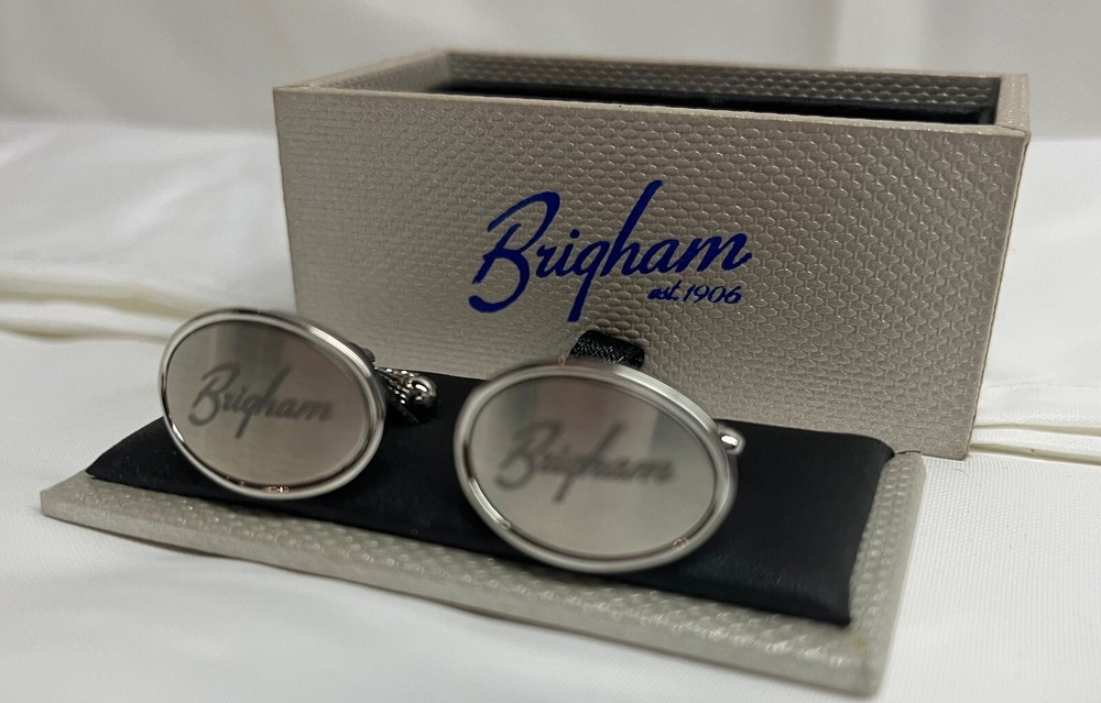 Brigham Pipe Brand Cufflinks