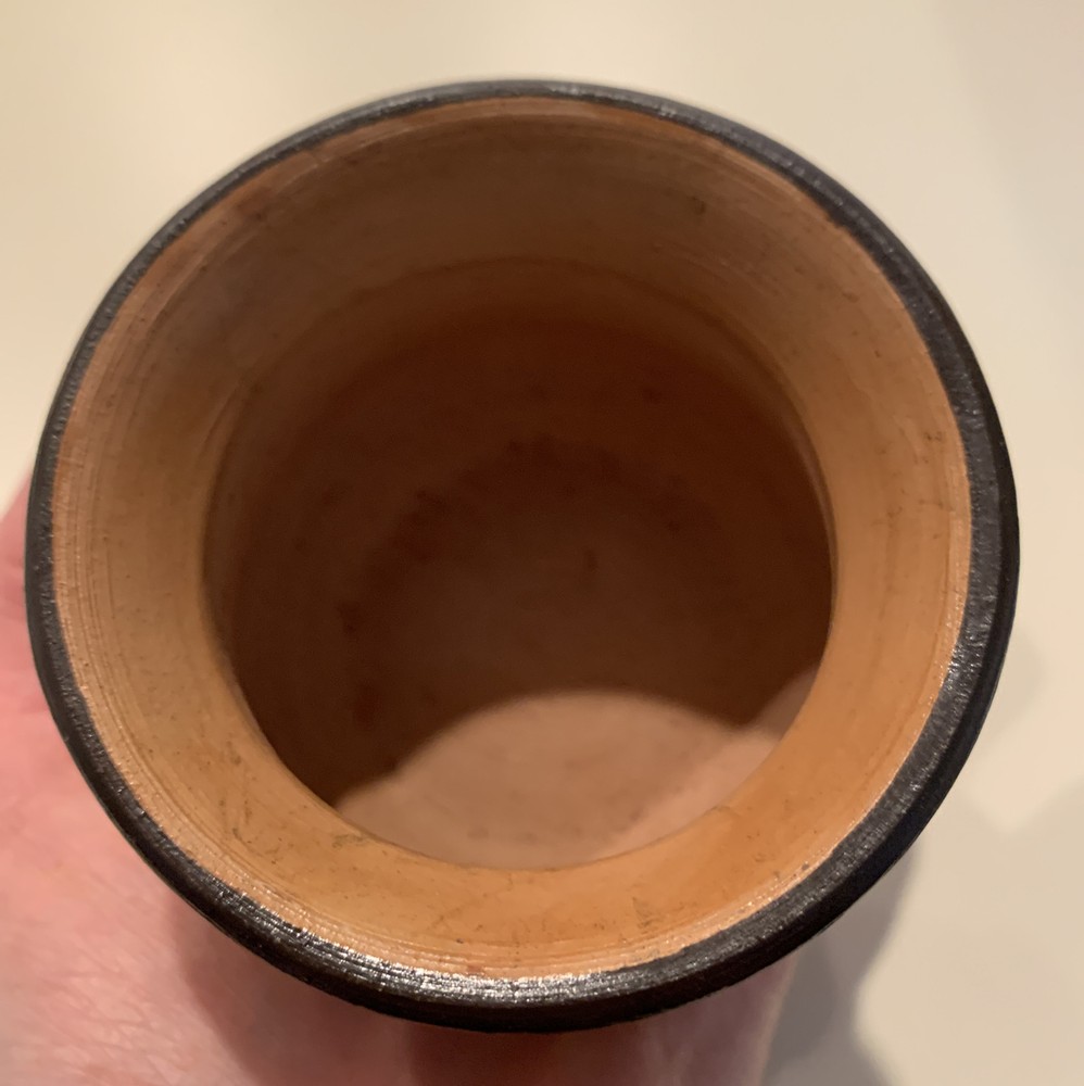 Inca Peruvian Pottery Hand Painted Small Vase
