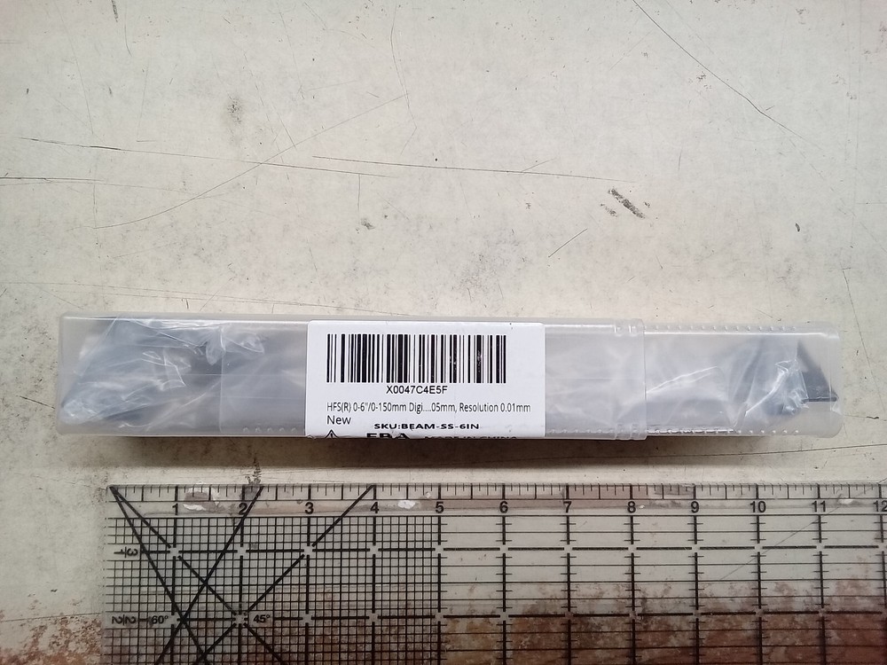 Horizontal Digital Readout Scale 6"/150mm Precision Ruler