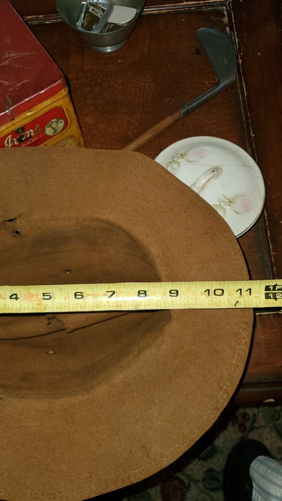 antique campaign hat WW1