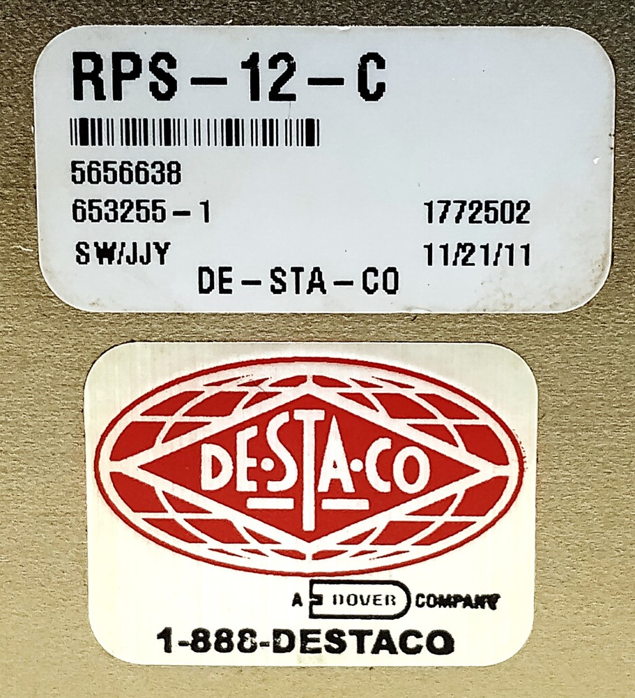 Destaco RPS-12-G Pneumatic Parallel Gripper