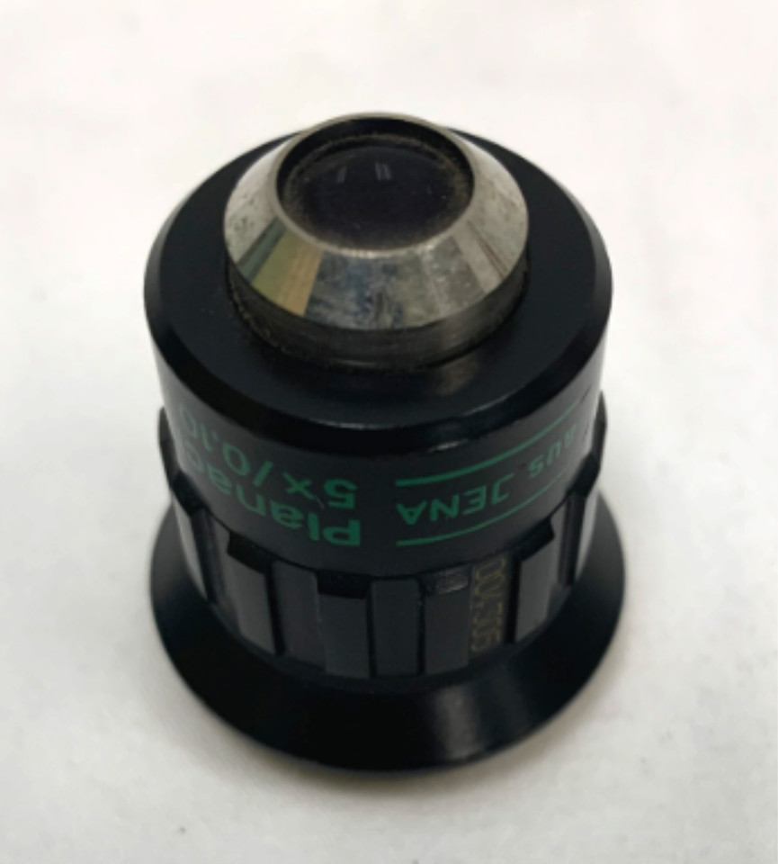 Aus Jena Planachromat Ph 5x/0.10 Microscope Objective