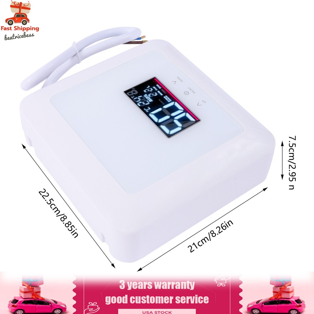 5500W 110V Tankless Hot Water Instant Heater Electric Shower Kitchen Boiler Bath