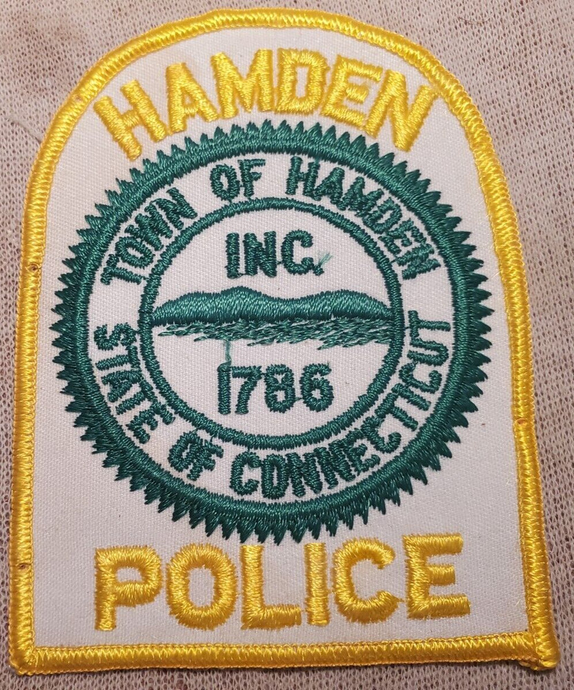 CT Hamden Connecticut Police Shoulder Patch
